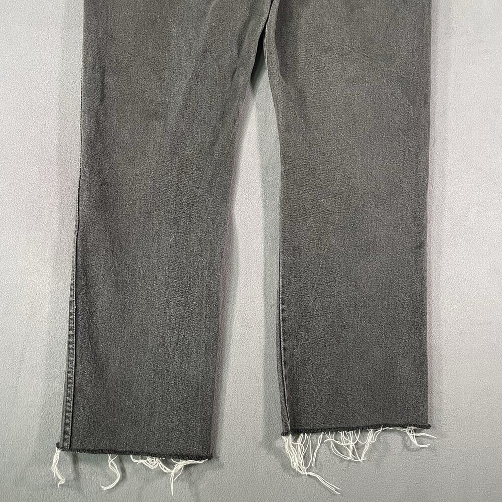 VTG Wrangler Womens Cowboy Cut Jeans 13x28 Black USA Made 13MBKG Rodeo Western - Picture 8 of 10
